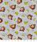 Nintendo Donkey Kong Diddy Badges Cotton Fabric